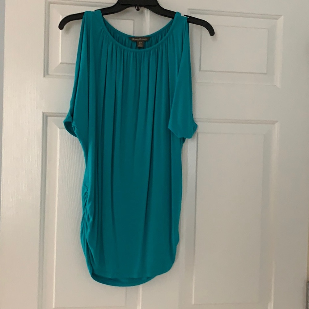 Tommy Bahama turquoise top